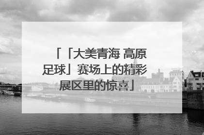 「大美青海 高原足球」赛场上的精彩 展区里的惊喜