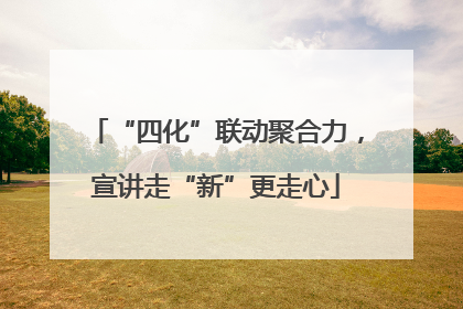“四化”联动聚合力，宣讲走“新”更走心