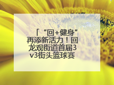 “回+健身”再添新活力！回龙观街道首届3v3街头篮球赛点燃夏日激情