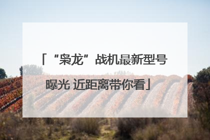 “枭龙”战机最新型号曝光 近距离带你看
