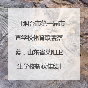 烟台市第一届市直学校体育联赛落幕，山东省莱阳卫生学校斩获佳绩