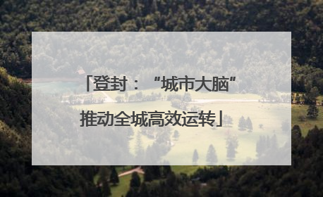 登封：“城市大脑”推动全城高效运转
