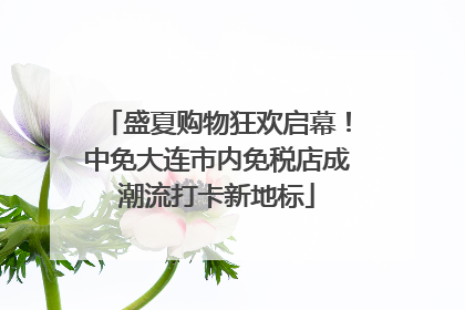 盛夏购物狂欢启幕！中免大连市内免税店成潮流打卡新地标