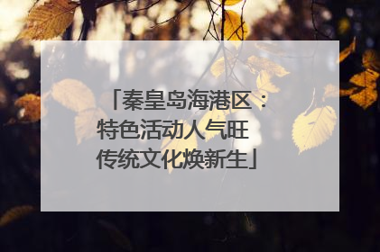 秦皇岛海港区：特色活动人气旺 传统文化焕新生