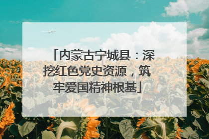 内蒙古宁城县：深挖红色党史资源，筑牢爱国精神根基