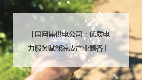 国网焦供电公司：优质电力服务赋能凉皮产业飘香