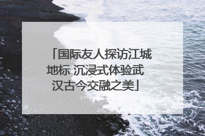 国际友人探访江城地标 沉浸式体验武汉古今交融之美
