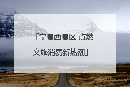 宁夏西夏区 点燃文旅消费新热潮