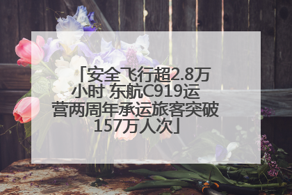 安全飞行超2.8万小时 东航C919运营两周年承运旅客突破157万人次