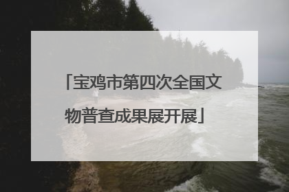 宝鸡市第四次全国文物普查成果展开展