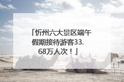 忻州六大景区端午假期接待游客33.68万人次！