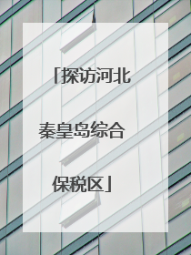 探访河北秦皇岛综合保税区