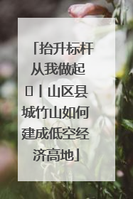 抬升标杆 从我做起⑭丨山区县城竹山如何建成低空经济高地