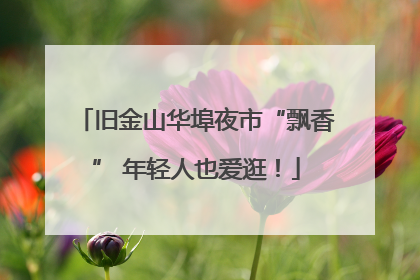 旧金山华埠夜市“飘香” 年轻人也爱逛！