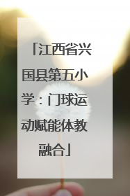 江西省兴国县第五小学：门球运动赋能体教融合