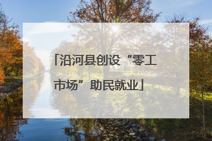 沿河县创设“零工市场”助民就业