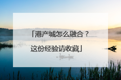 港产城怎么融合？这份经验请收藏
