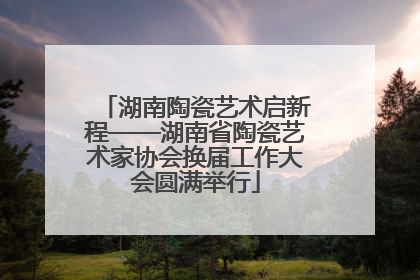湖南陶瓷艺术启新程——湖南省陶瓷艺术家协会换届工作大会圆满举行
