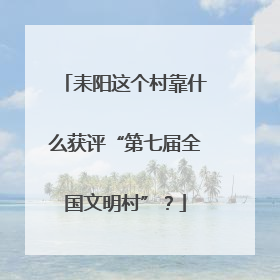 耒阳这个村靠什么获评“第七届全国文明村”？