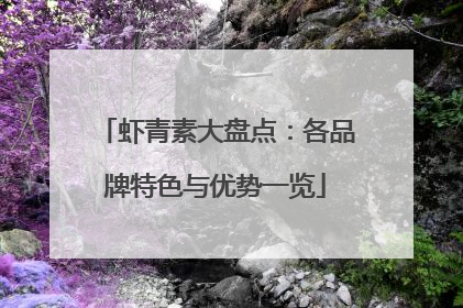 虾青素大盘点：各品牌特色与优势一览