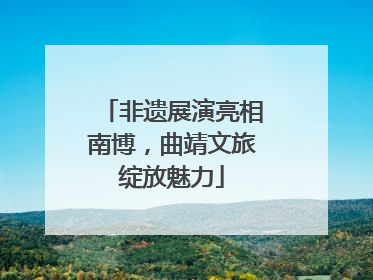 非遗展演亮相南博，曲靖文旅绽放魅力