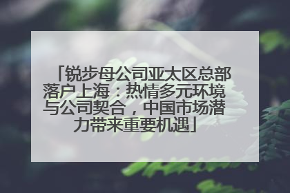 锐步母公司亚太区总部落户上海：热情多元环境与公司契合，中国市场潜力带来重要机遇