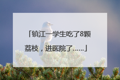 镇江一学生吃了8颗荔枝，进医院了……