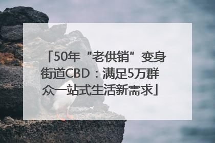 50年“老供销”变身街道CBD：满足5万群众一站式生活新需求